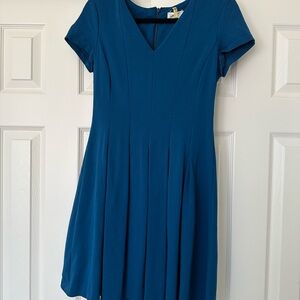 Eliza J Teal Mini Dress